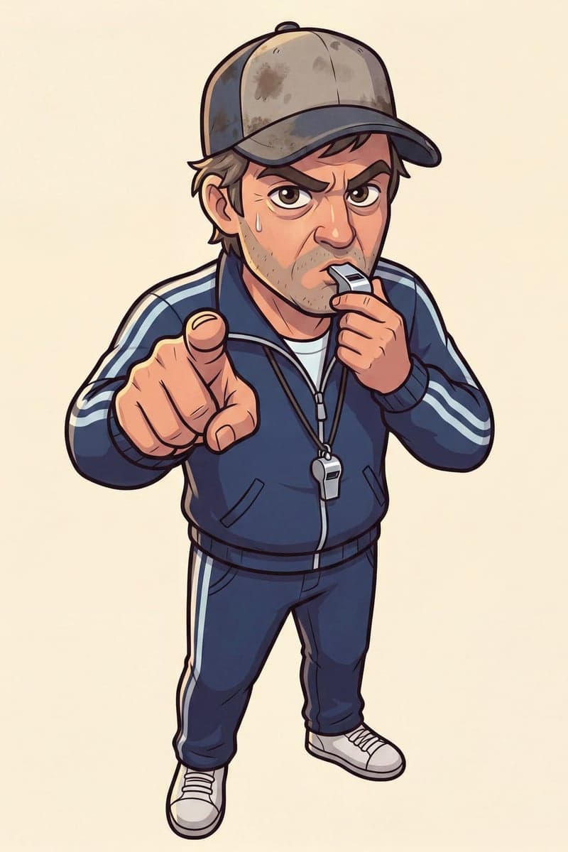 The Coach · caught