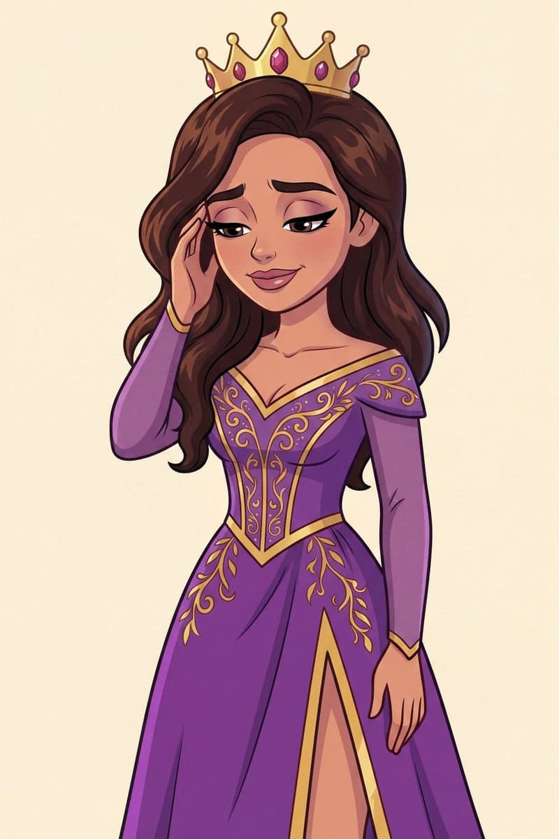 The Princess · disappointed